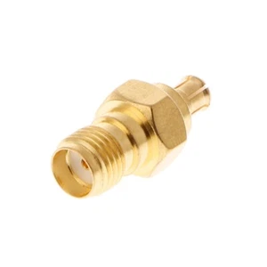 SMA Female To MCX Male Plug Straight RF Coaxial Adapter Connector Converter - Zdjęcie 1 z 8
