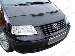 Sujetador capó para VW Sharan año 2000 - 2009 sujetador protección contra impactos de piedras máscara de coche tuning - Imagen 1 de 2
