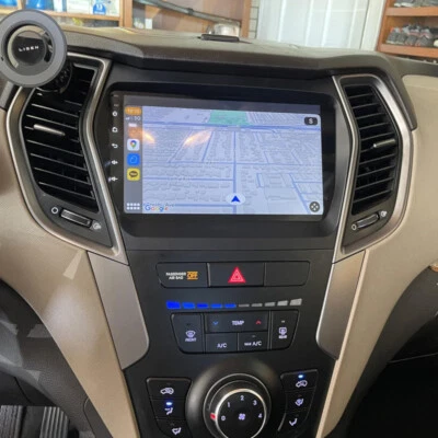 For Hyundai IX45 Santa Fe 2013-2017 Head Unit + Backup Camera Apply Carplay GPS - Image 1 of 4