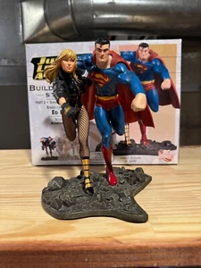 DC Direct Justice League of America Build a Statue Part 2 Superman Black Canary - Picture 1 of 6