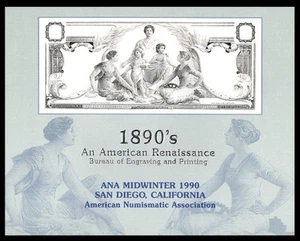 SOUVENIR CARD B135/NSC50 1990 ANA MIDWINTER - MINT - Picture 1 of 2