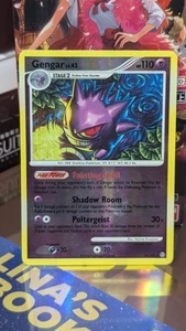Pokemon TCG 2008 Gengar 18/100 Stormfront holograma inverso raro  - Imagen 1 de 7