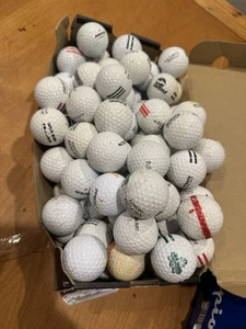 Lot Of 50 Assorted Hit-Away Golf Balls - Practice/Range - Used Color Mix - Picture 1 of 2
