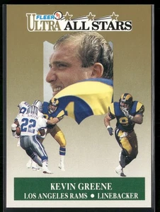 Kevin Greene 1991 Fleer Ultra All Stars #10 Los Angeles Rams - Bild 1 von 2