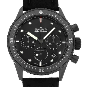 BLANCPAIN Fifty Fathoms Bathyscaphe Flyback Chronograph 5200-0130-B52A secon... - Picture 1 of 9