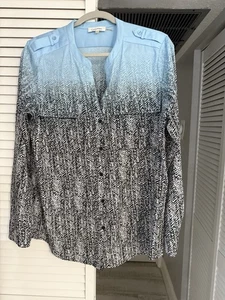 Calvin Klein Bluse blau, Größe L, gebraucht - Bild 1 von 3