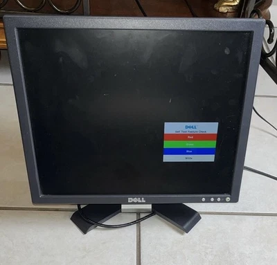 Dell E178WFPc 17” Widescreen LCD Monitor 1680x1050 VGA DVI w/Stand - Image 1 of 4