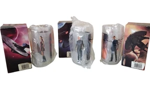 Star Trek Collectible Glasses Set Kirk Spock Uhura - AA15 - Picture 1 of 5