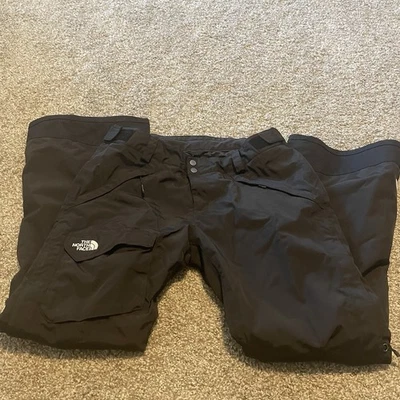 Pantalones The North Face Hyvent negros grandes invierno esquí nieve aire libre informales Foto 1 de 4