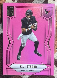 2025 Panini Donruss Elite - C.J. Stroud #53 Pink - Picture 1 of 2