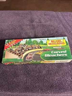 Model Motoring Curved Bleachers New Old Stock Factory Sealed Pouch Ho Scale - Image 1 of 4