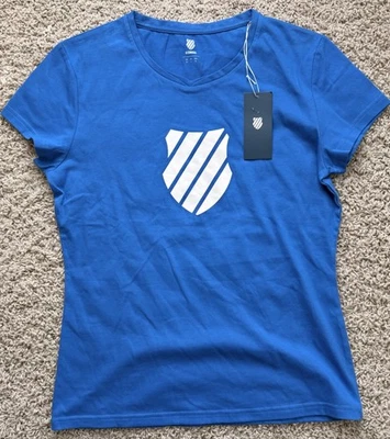 Women’s K Swiss Blue T Shirt Size M NWT - Image 1 of 4