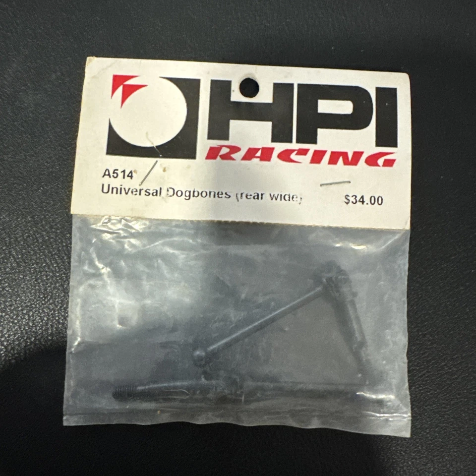 Ejes de transmisión oscilantes universales traseros vintage HPI A514 Nitro RS4 RTR Racer 1-2 ¡NUEVO! Foto 1 de 1