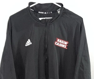 Adidas Primegreen Louisiana Ragin’ Cajuns 1/4 Zip Vented Lightweight Pullover XL - Picture 1 of 10