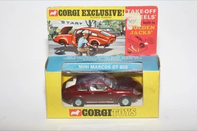 Corgi 341 Mini Marcos GT 850, Mint in Original Box - Image 1 of 4