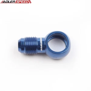 NEW Banjo Adaptor Bolt AN6 AN-6 6AN To 16.5mm Brake Fitting Aluminum US STOCK - Picture 1 of 6
