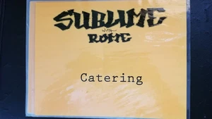 SUBLIME WITH ROME - ORIGINAL 9 X 11.5 BACKSTAGE 2012 TOUR CONCERT DOOR SIGN - Picture 1 of 1