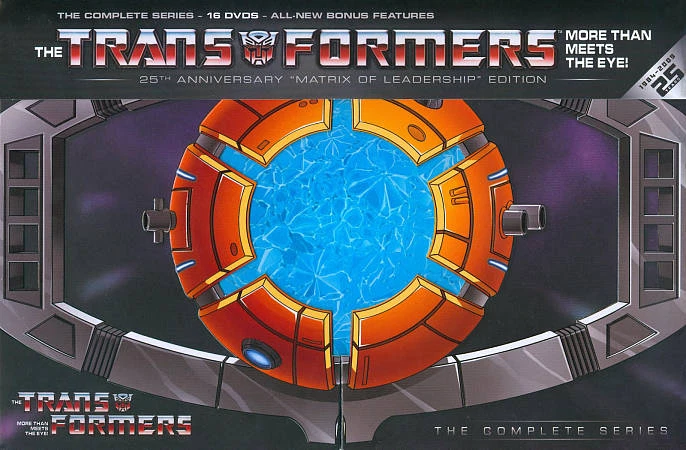 Transformers: The Complete Series (DVD, 2009, 16-Disc Set, 25th Anniversary Matrix of Leadership Edition)