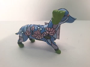 2015 Beauty of Tiffany Dachshunds Collection Lovely Lily Figurine w/Tag - Picture 1 of 11