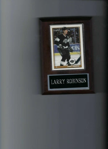 LARRY ROBINSIN PLAQUE LOS ANGELES KINGS LA HOCKEY NHL LA   C Cover