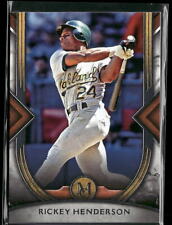 2022 Topps Museum Collection #70 Rickey Henderson