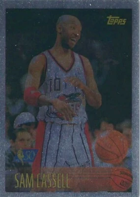 1996-97 Topps NBA at 50 Sam Cassell - Houston Rockets - Image 1 of 2