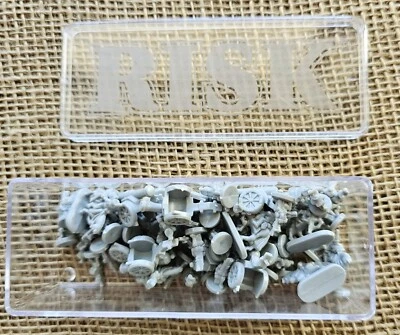 Vintage Risk Board Game Gray Army Set 60pc - Image 1 of 2