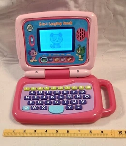 Leap Frog 2-in-1 LeapTop Touch Pink Tested - Picture 1 of 7