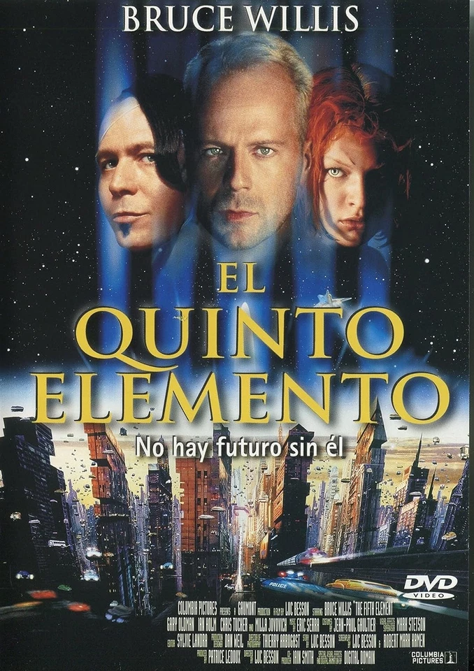 El Quinto Elemento  (1997) DVD Nuevo_ España_ (Ref. 2103) - Imagen 1 de 2