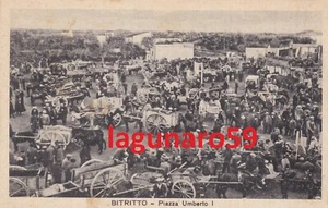 BITRITTO  ( Bari )  -  Piazza Umberto I°............con Fiera in corso !!!!!! - Foto 1 di 1