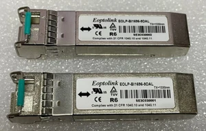 Eoptolink bi-directional BIDI 10G, 10Km SFP+ Transceiver, TX: 1330nm, RX: 1270nm - Picture 1 of 4