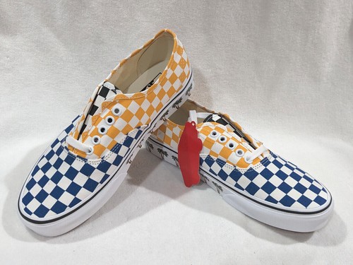 Scarpe da skate multicolore Vans da donna autentiche palma laterale taglia 9 5 nuove con etichette