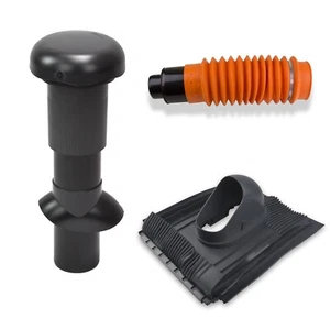 Klöber Set13 Dachentlüftung DN100 Anthrazit Universal Dachziegel Dachentlüfter - Bild 1 von 8