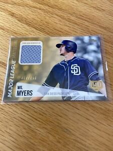 2019 Topps /150 WIL MYERS Relic Patch Card MLM-WM Padres