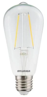 4.5W LED Filament ST64 Bulb, E27, 2700K, 470lm, Non-Dimmable - 29311 - Image 1 of 2