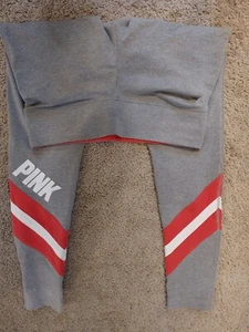 Leggings ajustados gris claro medianos con logotipo ROSK by Victoria's Secret - Imagen 1 de 3