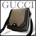 Gucci Gg Beige Made In Italy Leather Logo Hardware Diamante Shoulder From Japan