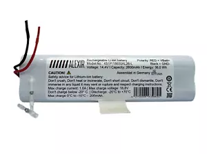 Saugroboter Ersatz Akku /14,4V /2600mAh mit LG Akkus bestückt - Made in Germany - Picture 1 of 3