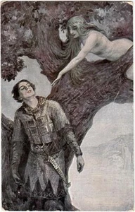 1910 RUSIA С. Соломко ИСКУШЕНИЕ S. SOLOMKO "TENTACIÓN" PC de color, VARSOVIA - Imagen 1 de 2