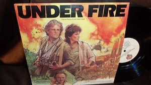 UNDER FIRE Jerry Goldsmith Soundtrack LP (1983) Pat Metheny M- LP - Picture 1 of 2