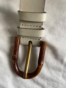 Gucci belt bamboo buckle - Picture 1 of 4