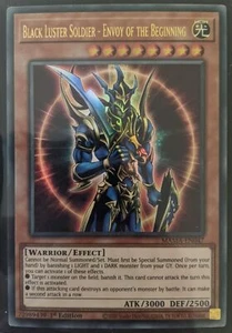 YuGiOh Black Luster Soldier - Envoy of the Beginning Ultra Rare MAMA-EN047 1st - Imagen 1 de 1