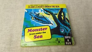 Vintage Walt Disney s 20,000 Leagues Under The Sea Sealed 8mm Film. - Foto 1 di 5
