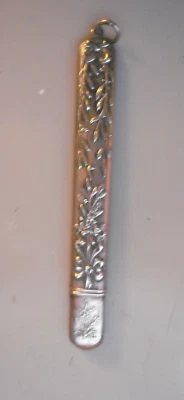Ancien porte crayon argent Art nouveau - Photo 1/4