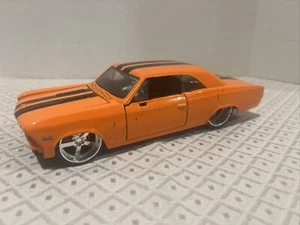 1966 Chevrolet Chevelle SS 396 Hard Top, Orange, 1/24 Diecast, Maisto ALL Stars - Picture 1 of 7