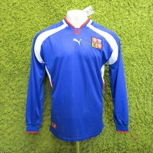 2000-2002 CZECH REPUBLIC 3RD PROTOTYPE FOOTBALL SHIRT PLAYER ISSUE LONG SLEEVE - Picture 1 of 11