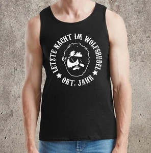 JGA Tank Top Wolfsrudel Junggesellenabschied Shirt Party individuell Name Ort - Bild 1 von 8