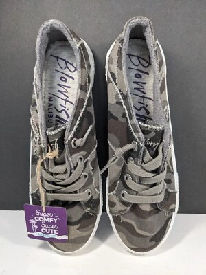 Blowfish Malibu Camo Women's Slip-On Comfy Sneakers Size 10 NWT - Image 1 of 4