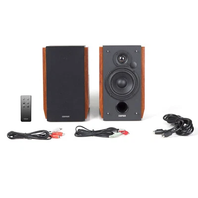 Edifier R1700BT Bluetooth Bookshelf Speakers Powered 2.0 - Certified Refurbished - Image 1 of 4