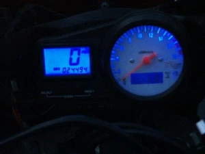 led clock upgrade kit lightenUPgrade BLUE YAMAHA Yzf R1 4xv - Picture 1 of 6
